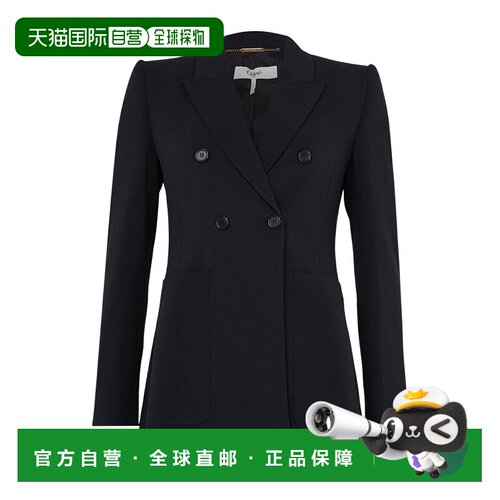 香港直邮Chloe 翻领长袖西装外套 CHLJ285K 【付后1h可退】