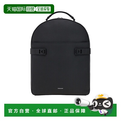 香港直邮Salvatore Ferragamo 拉链双肩包 241694单肩包