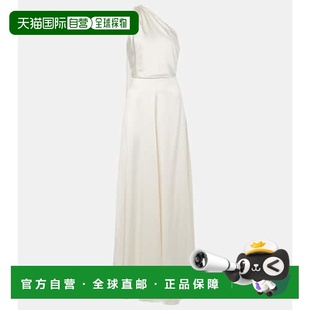 Pamela 香港直邮MaxMara Bridal 女士 垂褶真丝缎面礼服 麦斯玛拉