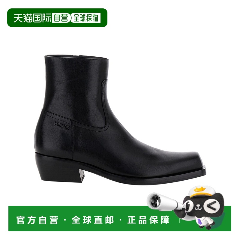 香港直邮VERSACE 方头靴子 Men crov