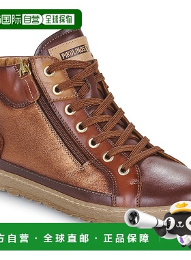 欧洲直邮Pikolinos 派高雁 LAGOS 901 女士鞋子高帮板鞋 901-8772