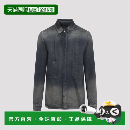 1h可退 香港直邮RICK OWENS 男士衬衫 RU02E1237DKDEG78D AW2025