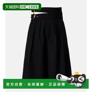 香港直邮Chloe black黑色 蔻依 初剪羊毛短裤 舒适时 女士 1h可退