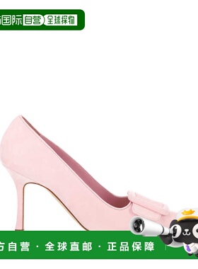 1h可退 香港直邮MANOLO BLAHNIK 莫罗 伯拉尼克 女士 鞋跟粉色高