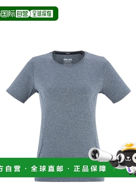 自营欧洲直邮Millet觅乐 SENECA HEATHER 女款T恤 藏蓝色