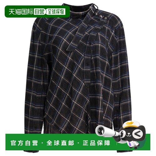 1h可退 香港直邮ISABEL MARANT 女士衬衫 25HHT0741FAC4J01I30BUB