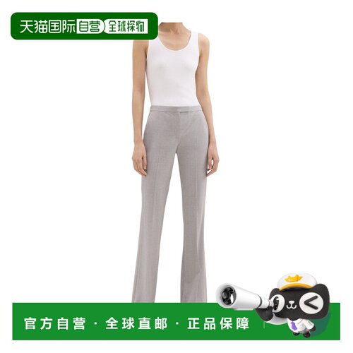 1h可退 香港直邮THEORY 女士休闲裤 N1201201B53 SS2024 灰色 Dem