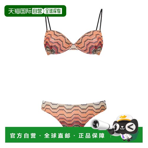 Missoni 回纹图案比基尼 MC22SP01BR015D