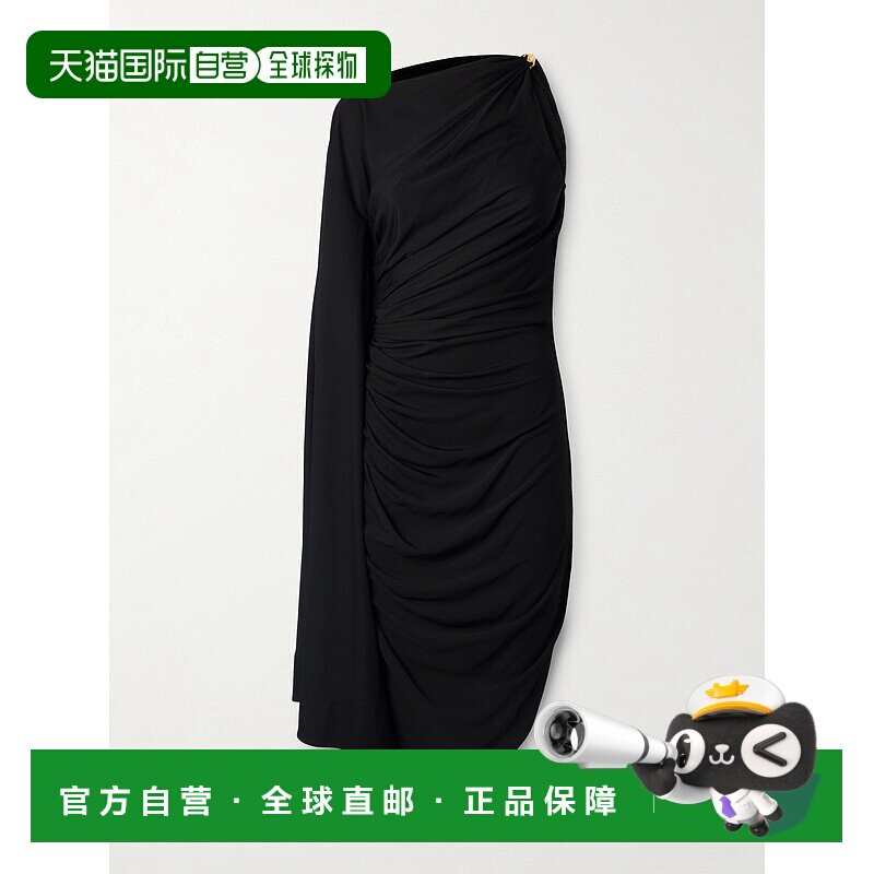 香港直邮Bottega Veneta 葆蝶家 女士 垂褶连衣裙 819930V4N20 - 天猫国际探物欧洲出品