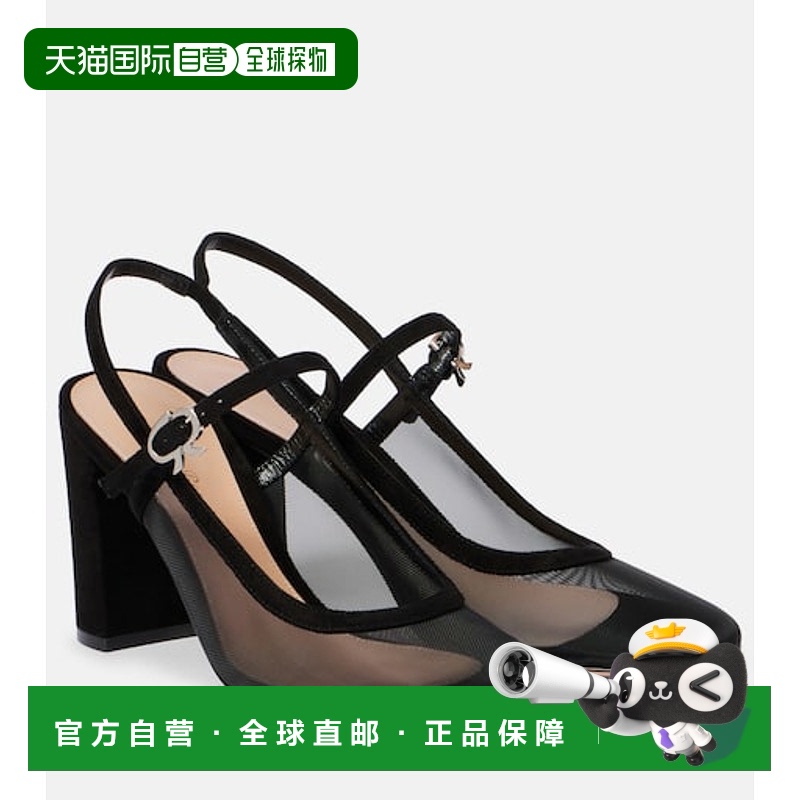 香港直邮Gianvito Rossi 吉安维托 罗西 女士 Francoise 55 皮质