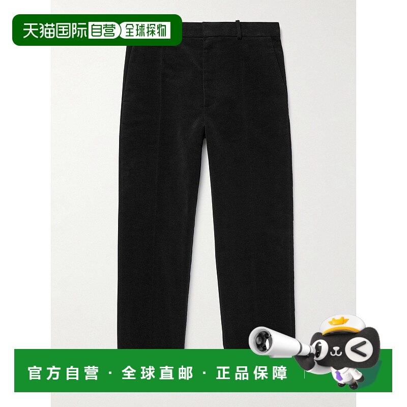 1h可退 香港直邮The Row 男士 Zuma 修身短款棉质斜纹棉布裤子 11