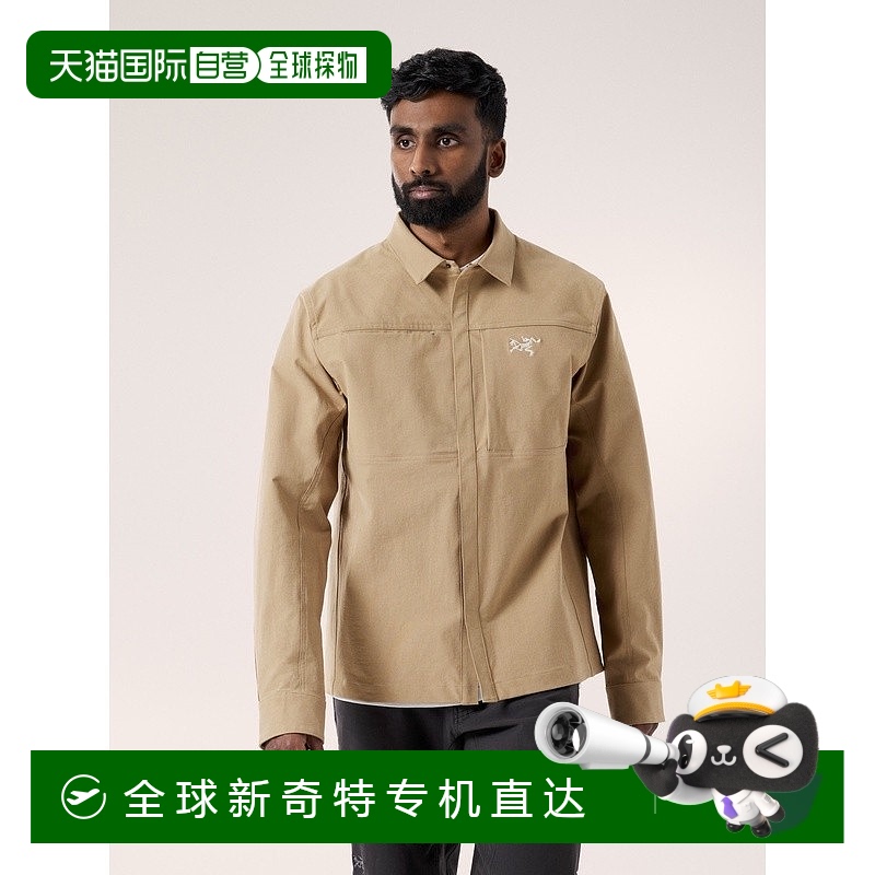 1h可退 欧洲直邮ARCTERYX始祖鸟CRONIN COTTON外套式衬衫 男装