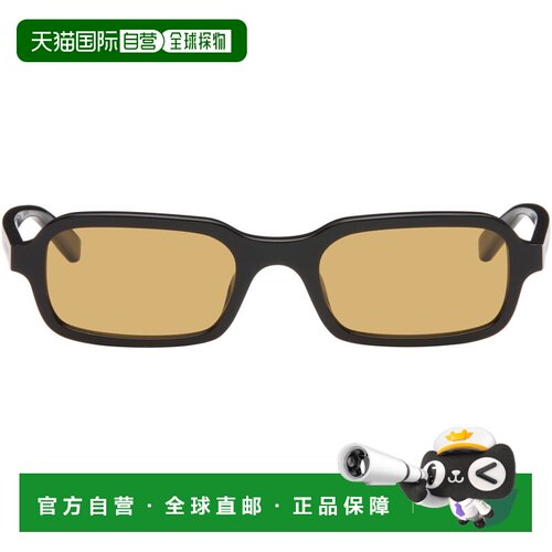 1h可退 香港直邮Saint Laurent 圣罗兰 男士 黑色 SL 908 太阳镜