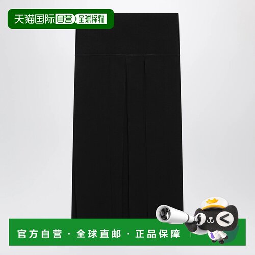 欧洲直邮ALAIA 女士半身裙 AW2026 黑色A字裙 AA9J2584K224DPL995