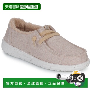 欧洲直邮HEYDUDE女鞋一脚蹬WENDY WOOL COZY