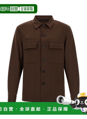 1h可退 香港直邮Zegna 杰尼亚 男士 'Alba' 衬衫 UGV46A2SOT6BM06