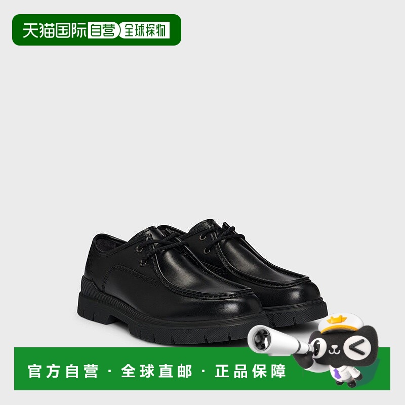 自营欧洲直邮HUGO BOSS雨果HUGO RED双缝线皮革德比鞋牛皮男鞋