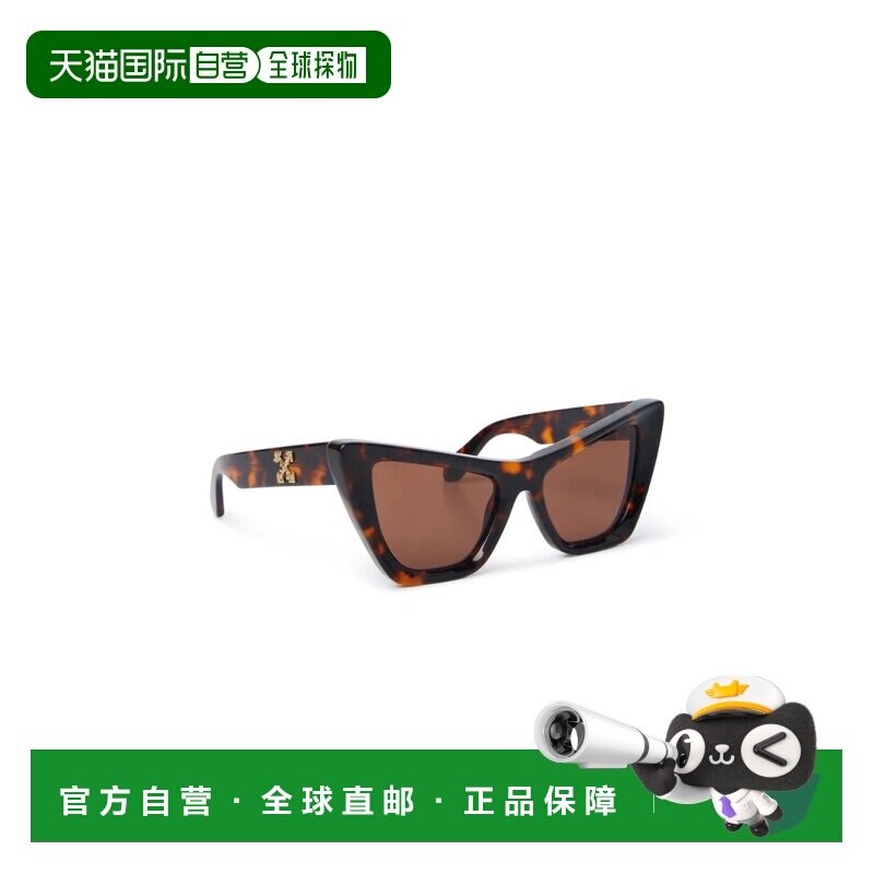 香港直邮off-white 女士 EDVARD 箭头徽标太阳眼镜 OERI045F22PLA