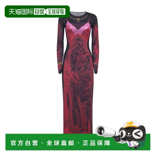 1h可退 香港直邮MARINE SERRE 女士连衣裙 WDR300BCJER0085RD11 S
