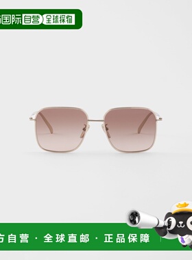 自营欧洲直邮PRADA普拉达 Eyewear Collection女士炭灰色徽标太阳