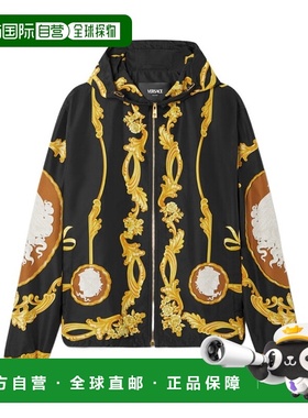 香港直邮Versace 连帽休闲夹克 10198951A14360长袖范思哲外套