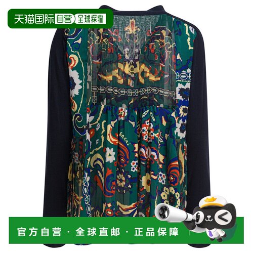 1h可退 香港直邮SACAI 女士针织衫 2507986213 AW2025 蓝色 Cardi