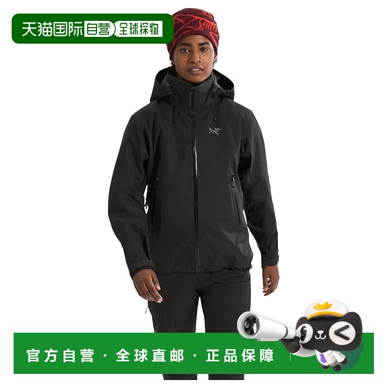 美国直邮arc'teryx 始祖鸟 女士 Beta AR 夹克 black黑色 舒适时