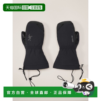 自营1h可退 欧洲直邮ARCTERYX Fission SV保暖连指手套始祖鸟骑行