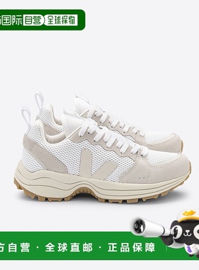 自营欧洲直邮VEJA Venturi系列女士岩石色/白色/自然色聚酯纤维V