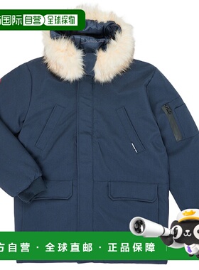 欧洲直邮Redskins 男孩 VENISE 派克大衣 蓝色