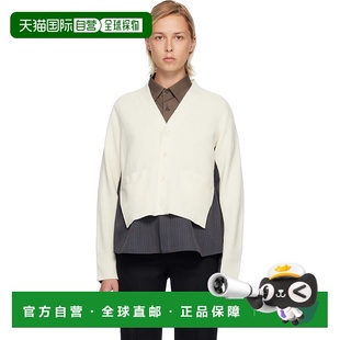 灰白色 灰色 1h可退 Doeskin 女士 Stripe Woo 香港直邮Sacai