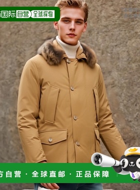 香港直邮Woolrich 徽标羽绒服 CFWOOU0482MRUT0001A高端流行休闲