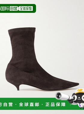 香港直邮The Row 女士 Liisa sock 绒面革靴子 F1545S11女靴