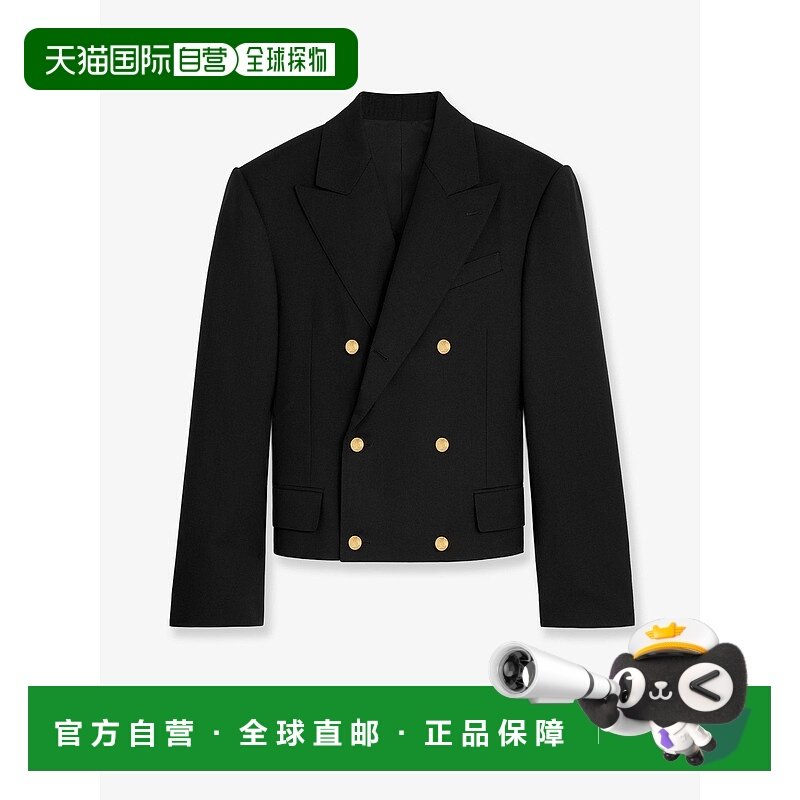 1h可退 香港直邮Celine 思琳 女士 初剪羊毛西装外套 RV15H650D