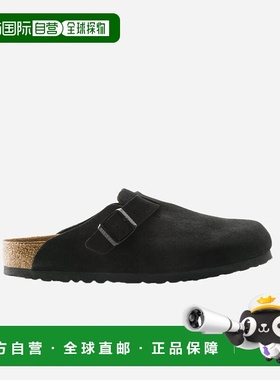 1h可退 香港直邮birkenstock 勃肯 女士 Boston SFB VL 黑色凉鞋