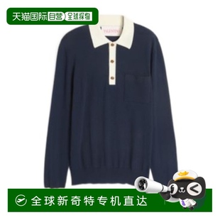 香港直邮Valentino VKP03QAPE翻领 长袖 Polo衫