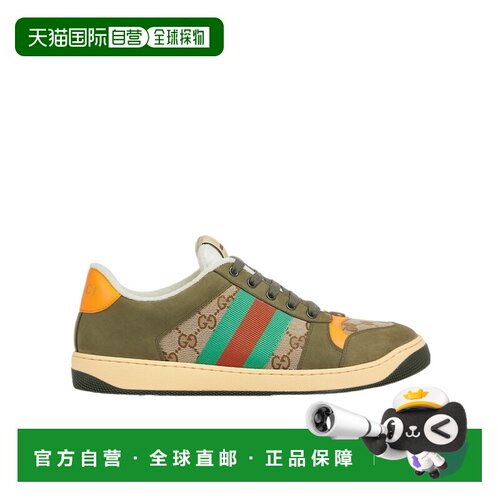 香港直邮Gucci Screener 系带运动鞋 838984HVKI0