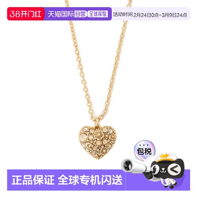 1h可退 香港直邮Coach 蔻驰 女士 541359 GLD 110 项链/吊坠 5413