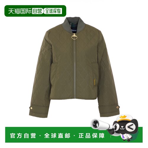 香港直邮Barbour 女士夹克 LQU1895GN93 SS2026 绿色 Whillan 绗