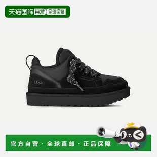 黑色运动鞋 自营欧洲直邮UGG Lowmel男士