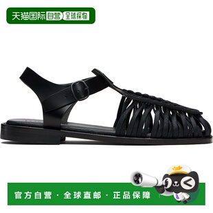 1h可退 香港直邮Hereu 男士 黑色 Alaro 凉鞋 ALARM black黑色 舒
