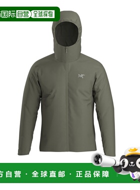自营1h可退 欧洲直邮Arc'Teryx始祖鸟 Atom系列男士灰绿色尼龙连