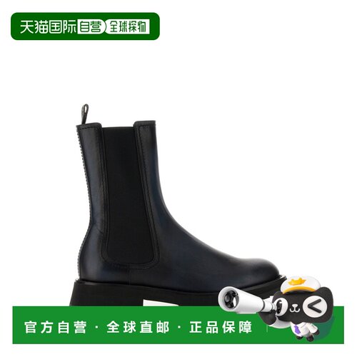 1h可退 香港直邮ALEXANDER MCQUEEN 男士靴子 711120 AW2022 黑色