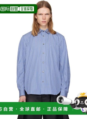 1h可退 香港直邮Sacai 男士 蓝色衬衫 2603934M blue蓝色 舒适时