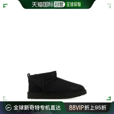 香港直邮Ugg 女士 UGG 经典迷你靴 1116109黑色