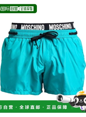 香港直邮Moschino 莫斯奇诺 男士 泳裤 green绿色 舒适时尚