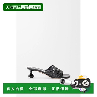 Toy系列女士黑色小牛皮花瓣形鞋 自营1h可退 欧洲直邮Loewe罗意威