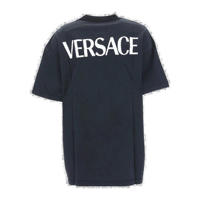 香港直邮Versace 徽标短袖T恤 10095481A07261范思哲下摆