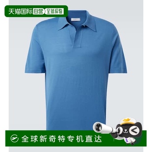 香港直邮Gabriela 男士 1h可退 Hearst Stendhal 羊绒Polo衫