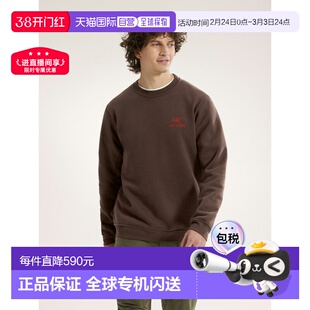 欧洲直邮Arc'teryx始祖鸟 EMBLEM抓绒圆领套头衫 男装户外